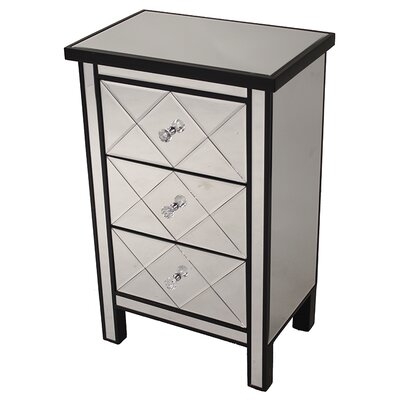 Channelle 3 Drawer Accent Chest - Image 0