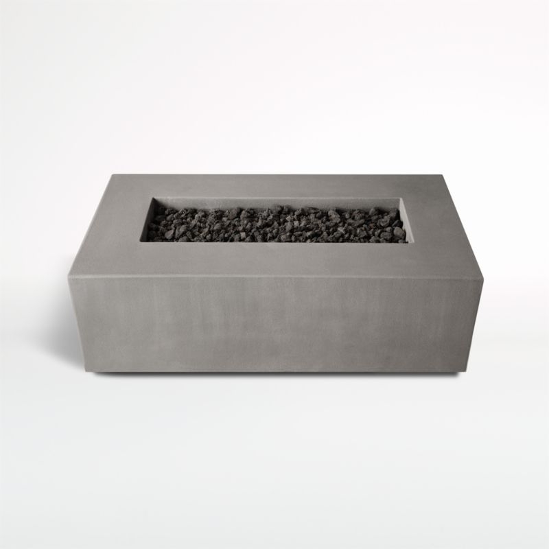 Plateau Rectangle Outdoor Fire Pit Table - Image 4