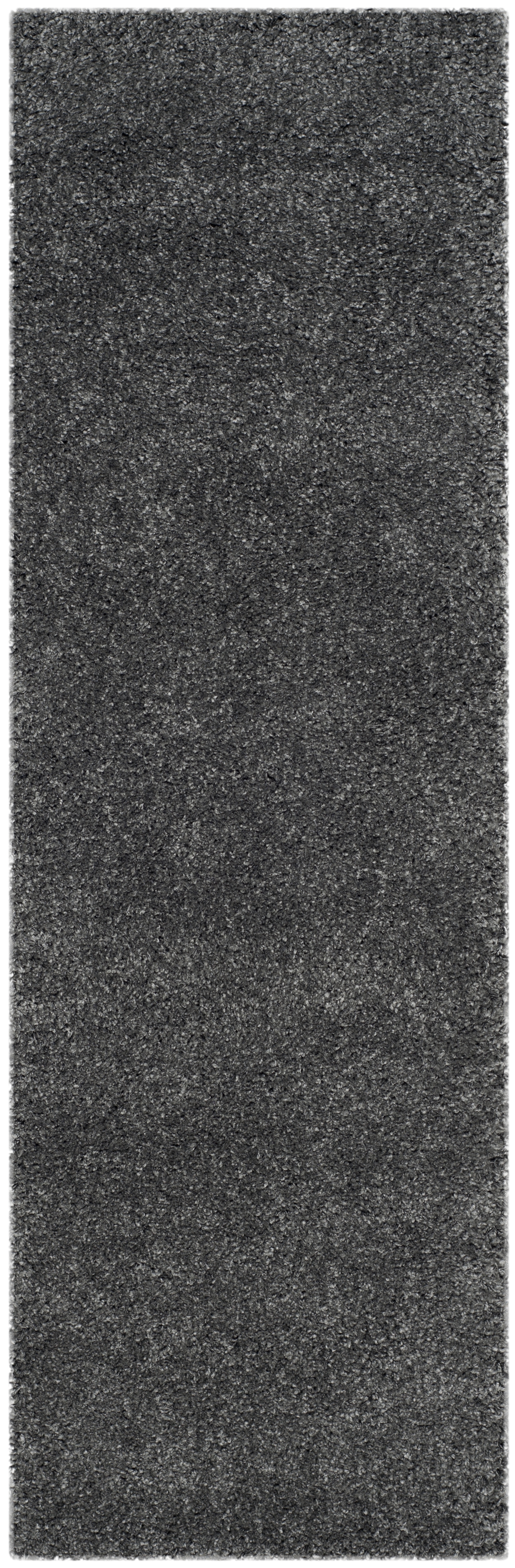 Arlo Home Woven Area Rug, SGN725-8484, Dark Grey,  2' 3" X 7' - Image 0