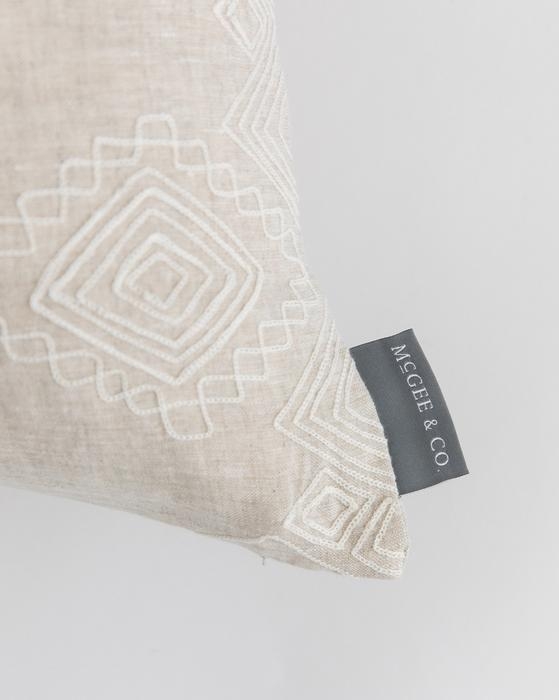 Jamille Woven Pillow Cover, 24" x 24" - Image 4
