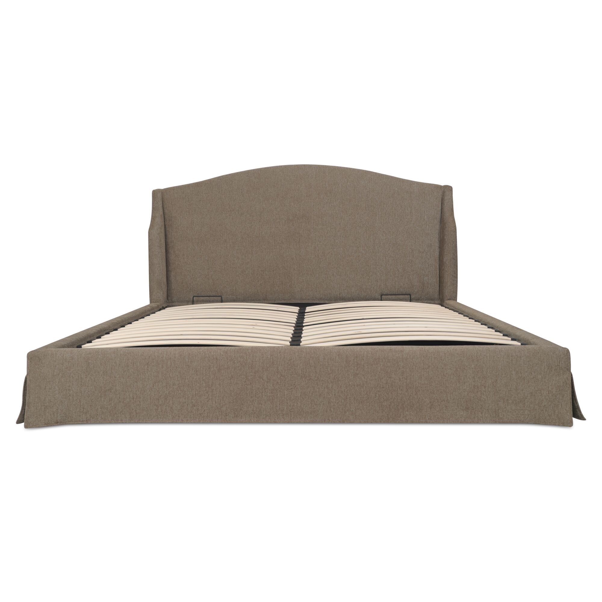 Weston King Storage Bed Brown - Image 3