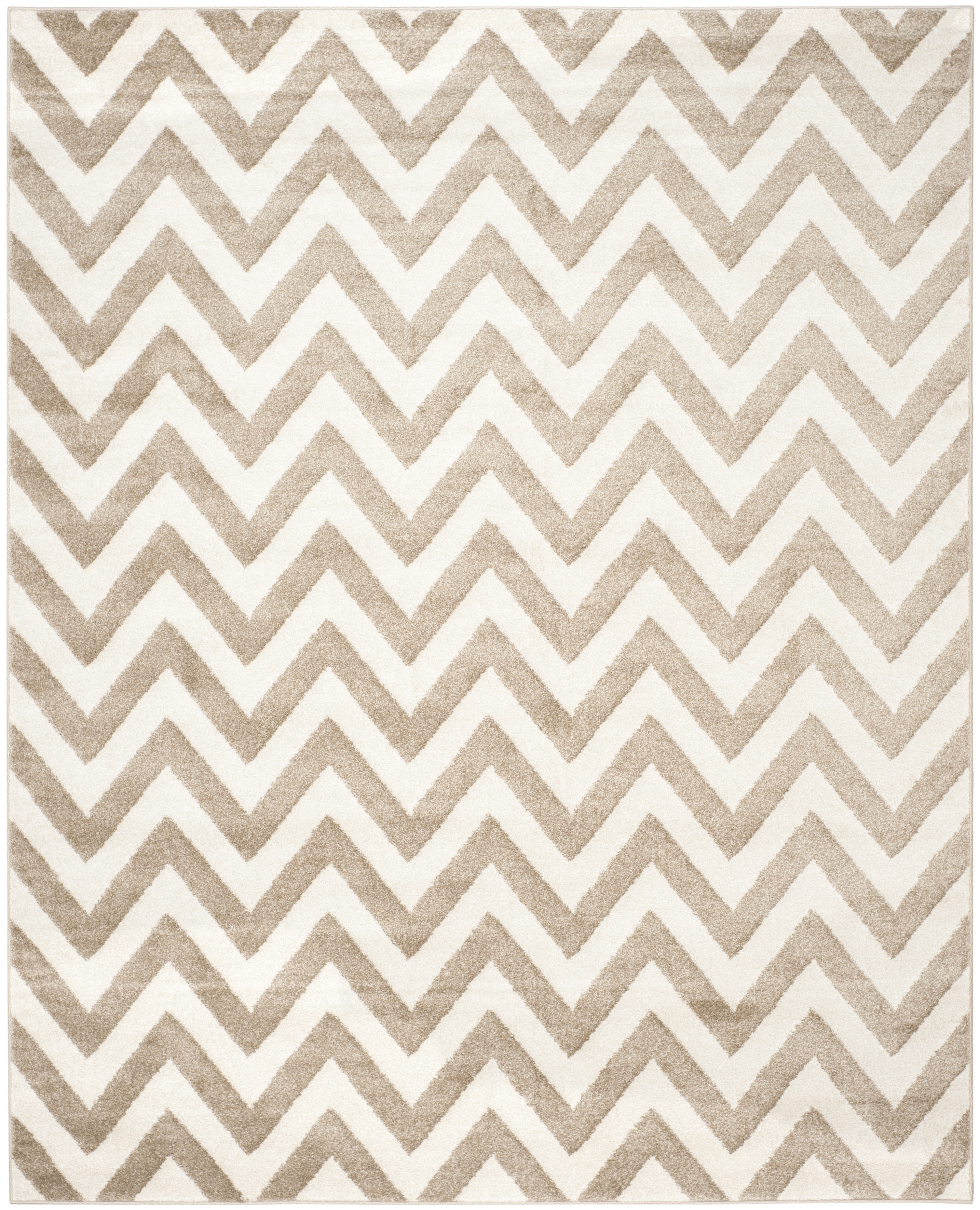 Arlo Home Indoor/Outdoor Woven Area Rug, AMT419S, Wheat/Beige,  10' X 14' - Image 0
