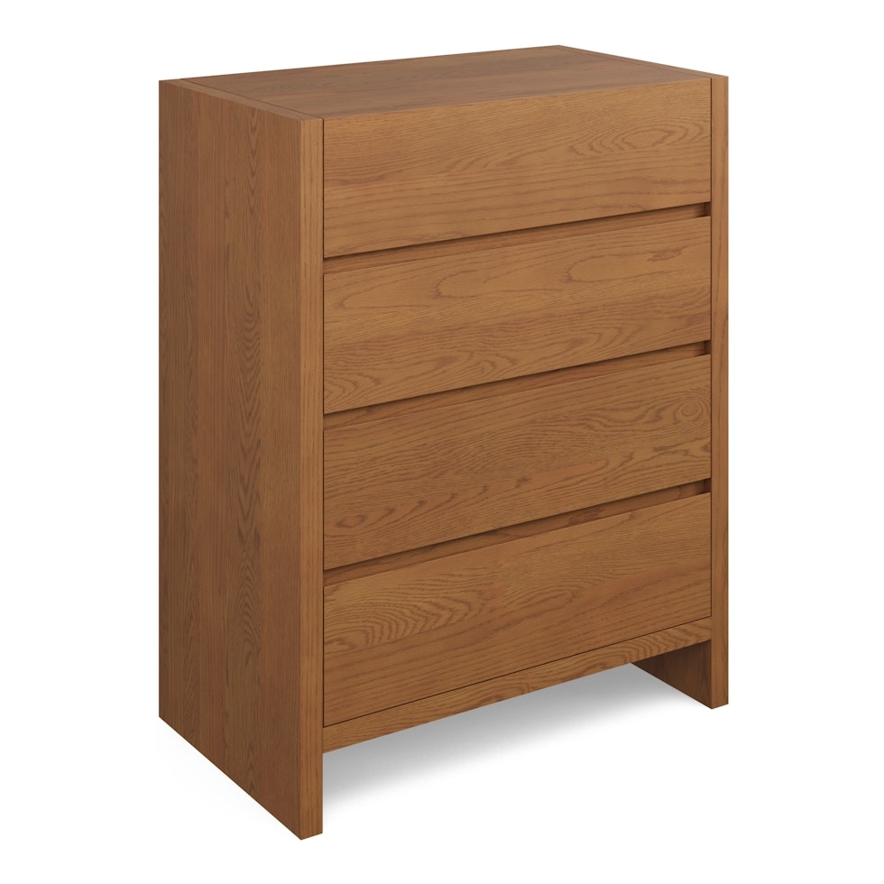 Leif 4-Drawer Chest - Smoked Oak - Image 0