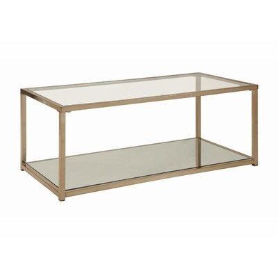 Chartwell Floor Shelf Coffee Table with Storage - Image 0
