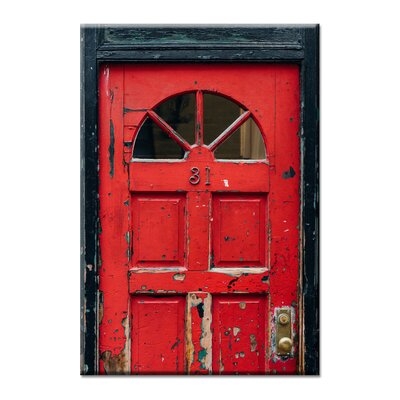 THE RED DOOR by Norman Wyatt Jr. - Print on Canvas - Image 0