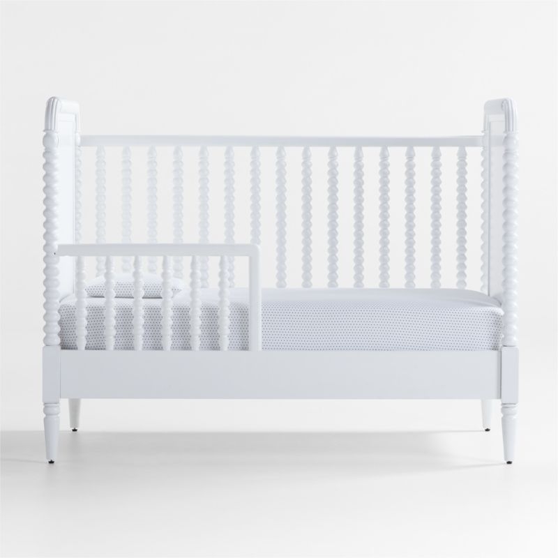 Jenny Lind White Wood Spindle Convertible Baby Crib - Image 5