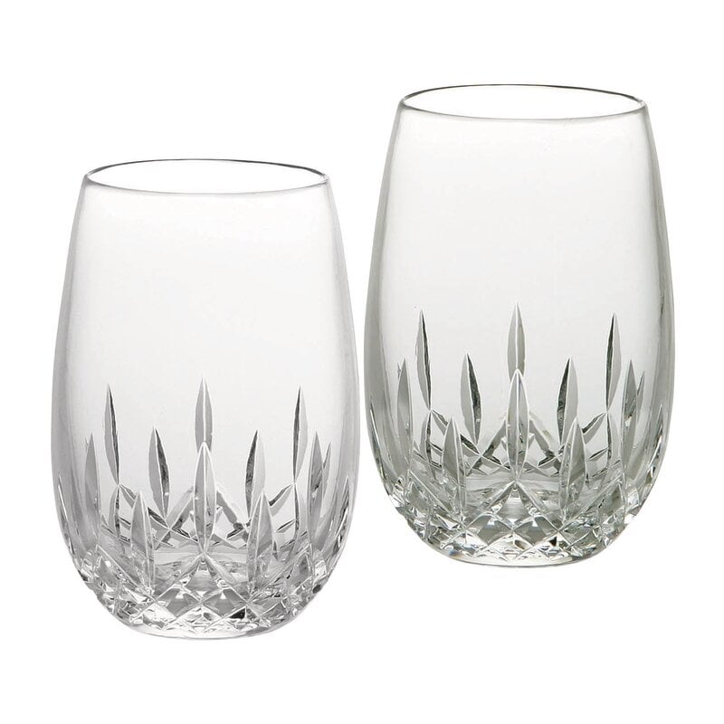 Waterford Lismore Nouveau 8 oz. Crystal Stemless Wine Glass - Image 0