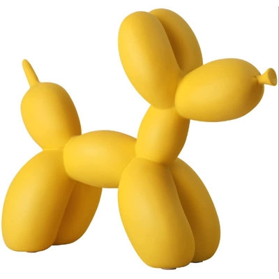 Seun Resin Baloon Dog Figurine - Image 0