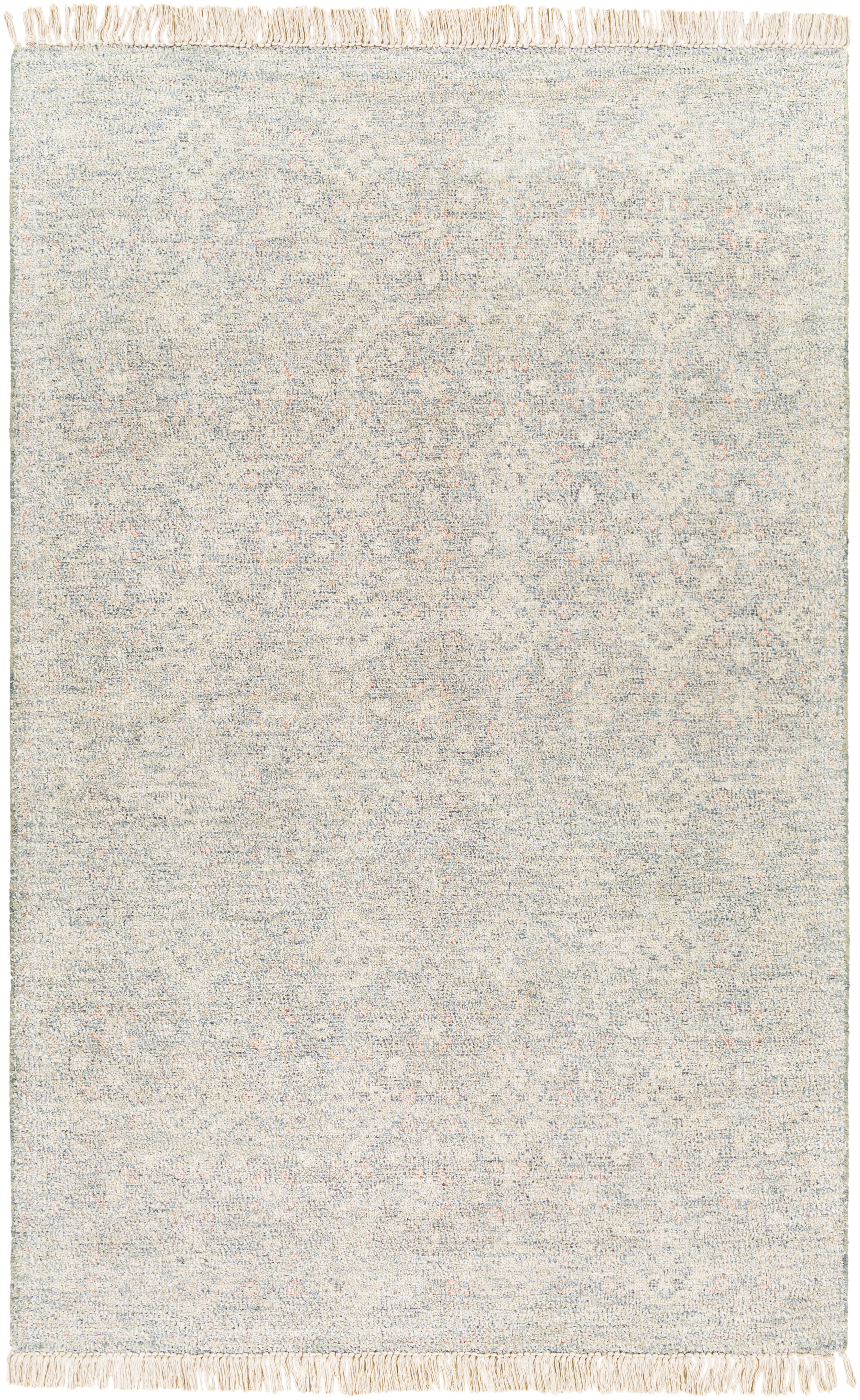 Amasya Beige Indoor 5' x 7'6" Handmade Rug - Image 0