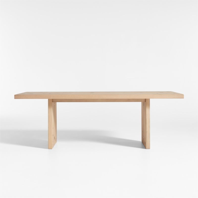 Papillon 88" Oak Wood Dining Table by Laura Kim - Image 7