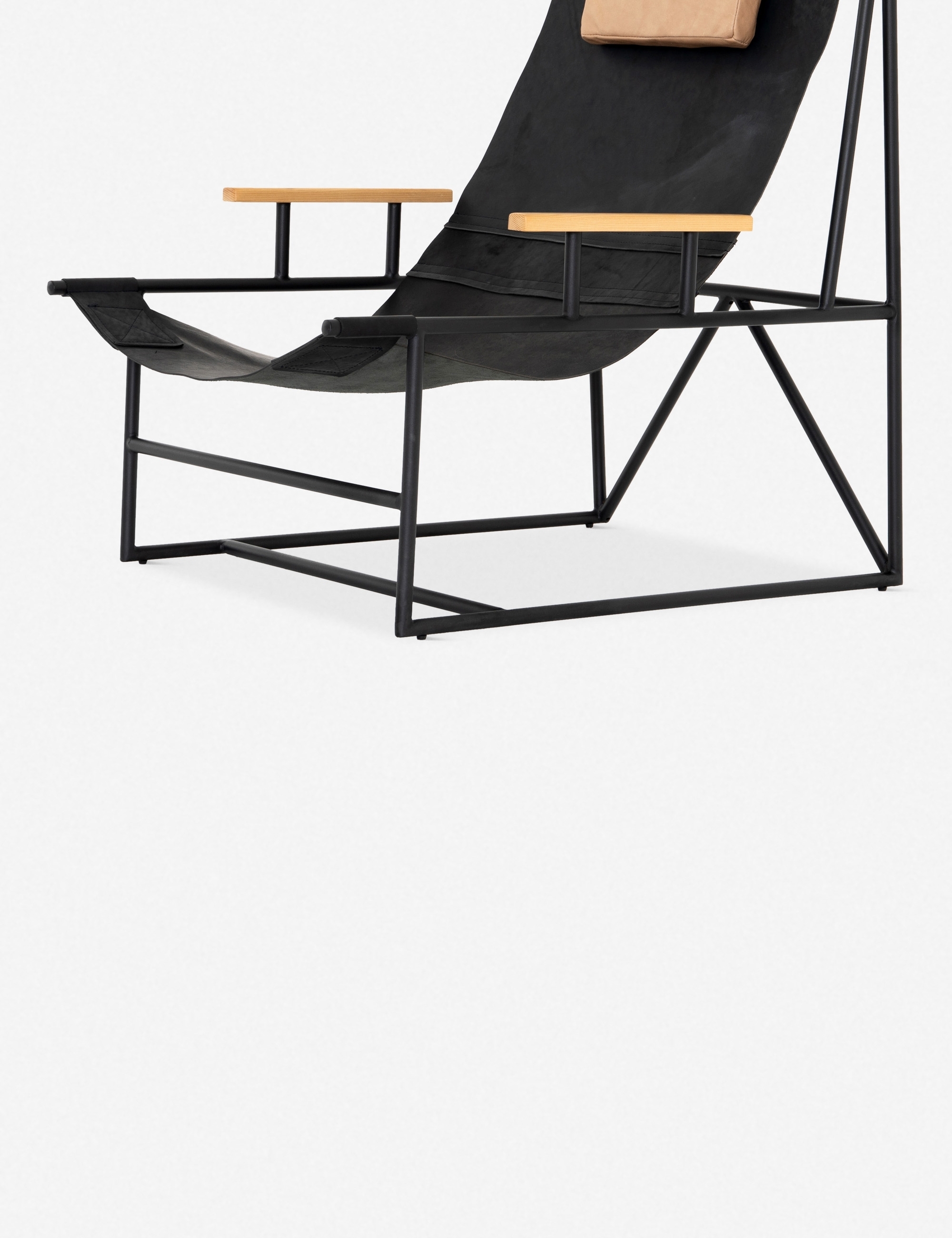 Cassie Sling Chair, Ebony Natural - Image 8