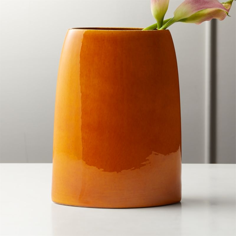 Marvin Orange Vase - Image 3
