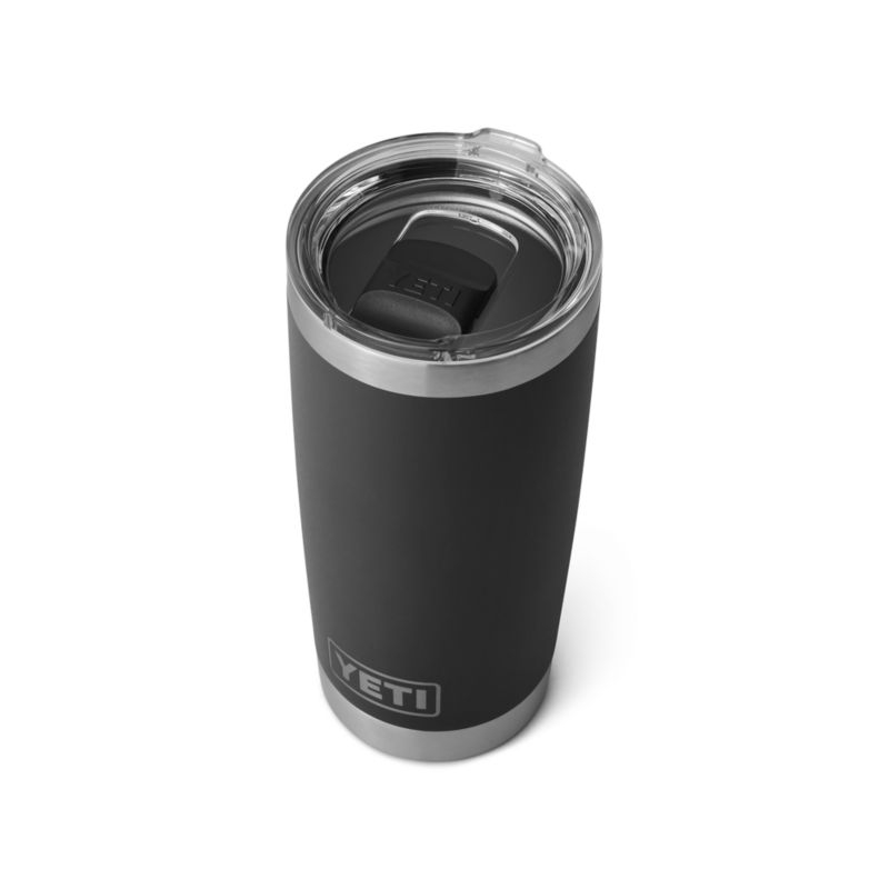 YETI Rambler 20-Oz. Tumbler with MagSlider Lid Black - Image 2