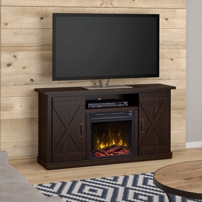 Lorraine TV Stand for TVs up to 60" with Electric Fireplace Included - Image 0