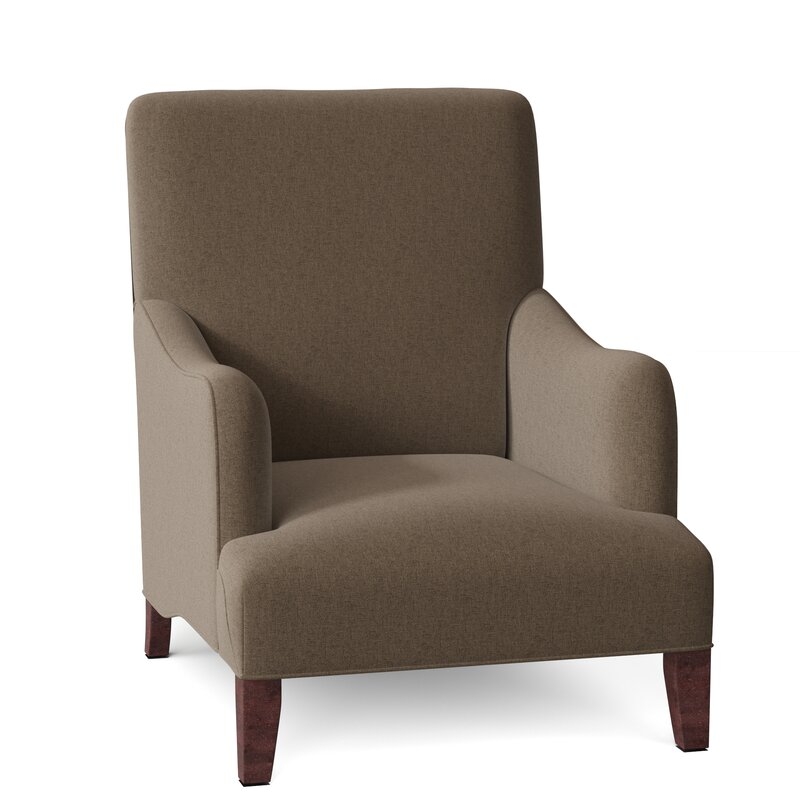 Fairfield Chair Hawley Armchair Fabric: 3158 Bamboo, Leg Color: Montego Bay - Image 0