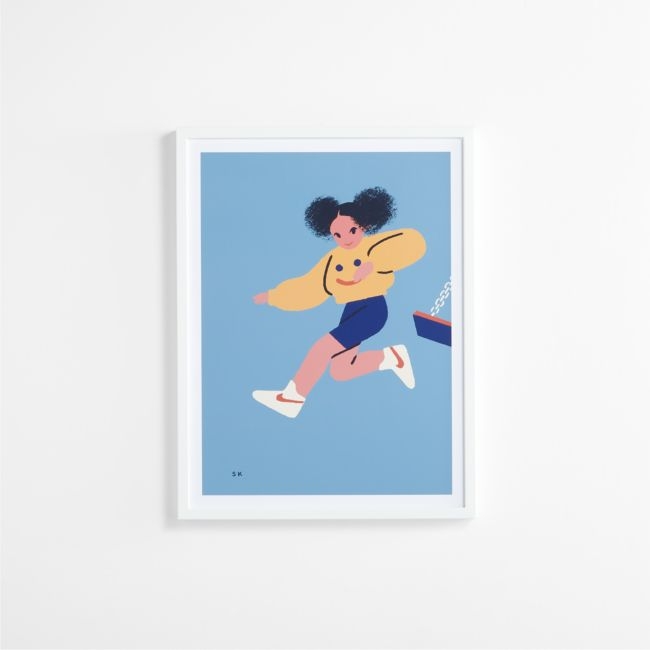 Jump Framed Wall Art Print - Image 0