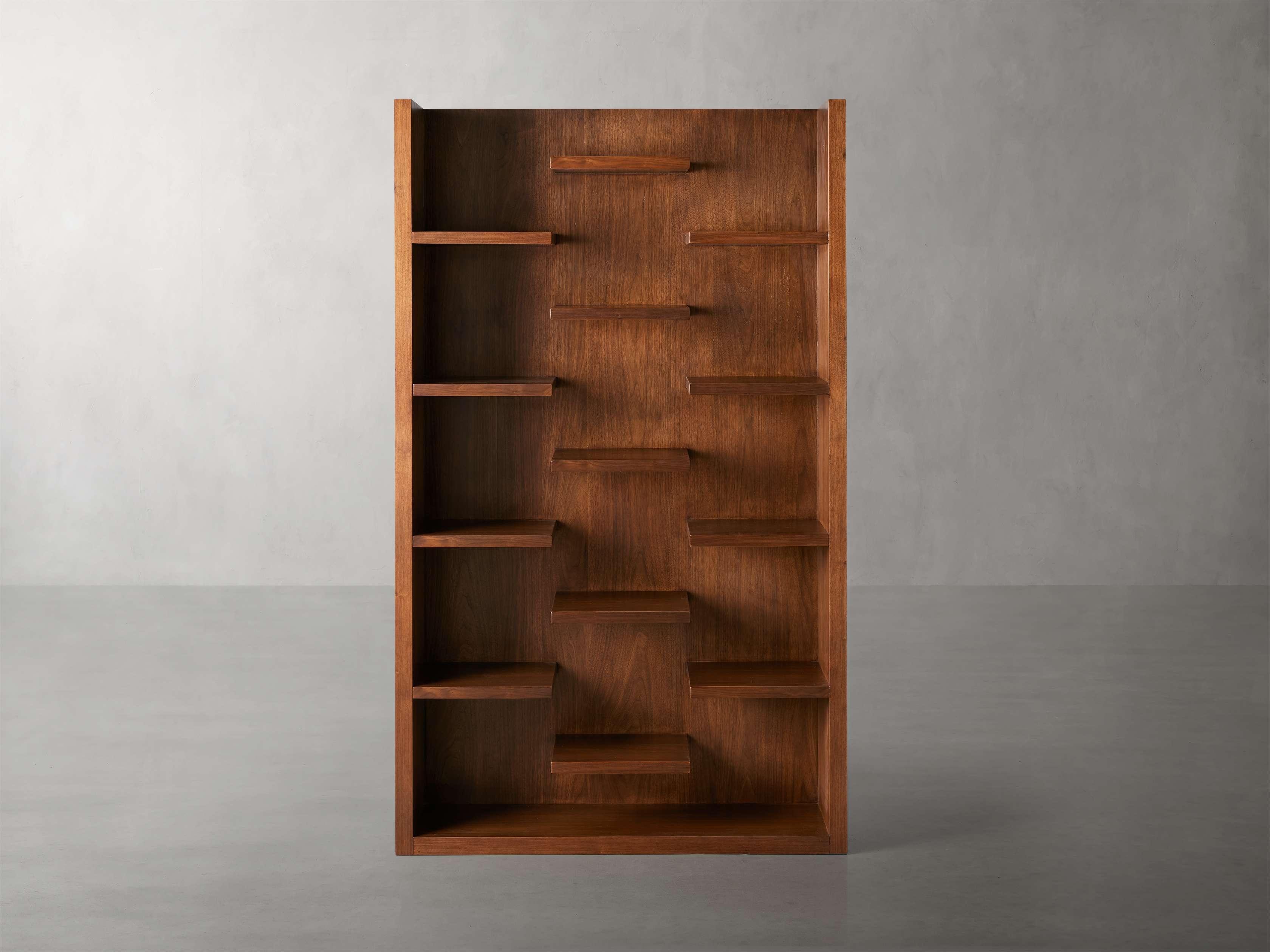 James Bookcase in Wood Natural - Image 0