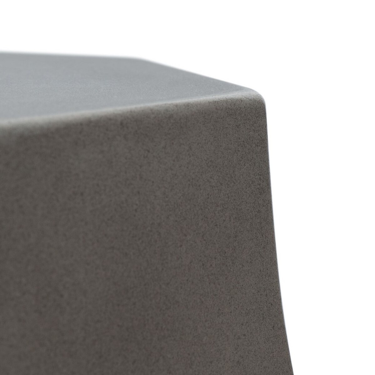 Klaudia Concrete Accent Table - Dark Grey - Safavieh - Image 2