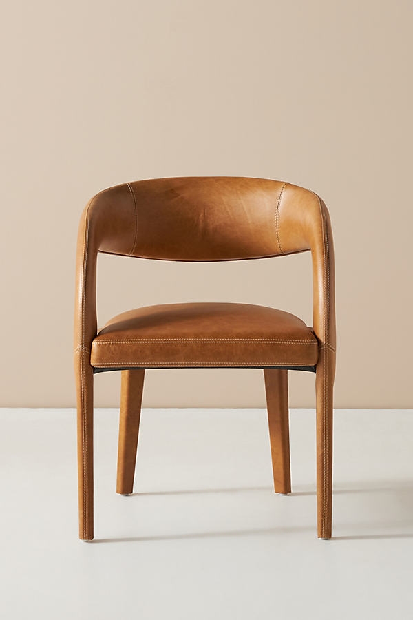 Leather Hagen Dining Chair - Image 0