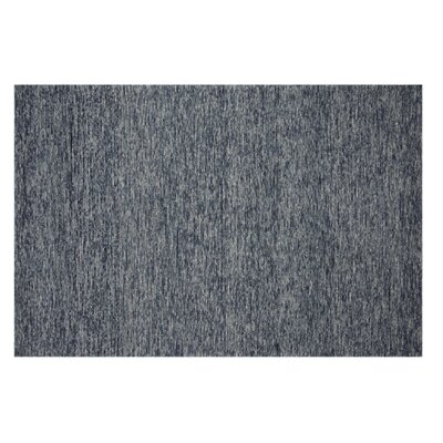 Overbeck Hand Tufted Wool Blue Area Rug - Image 0