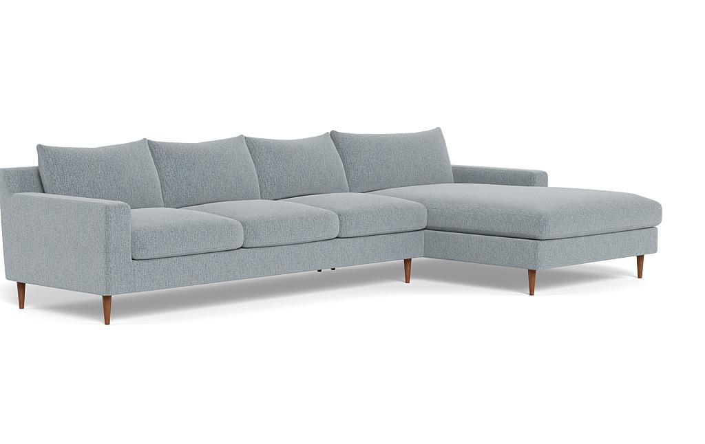 Sloan 4-Seat Right Chaise Sectional - Image 1