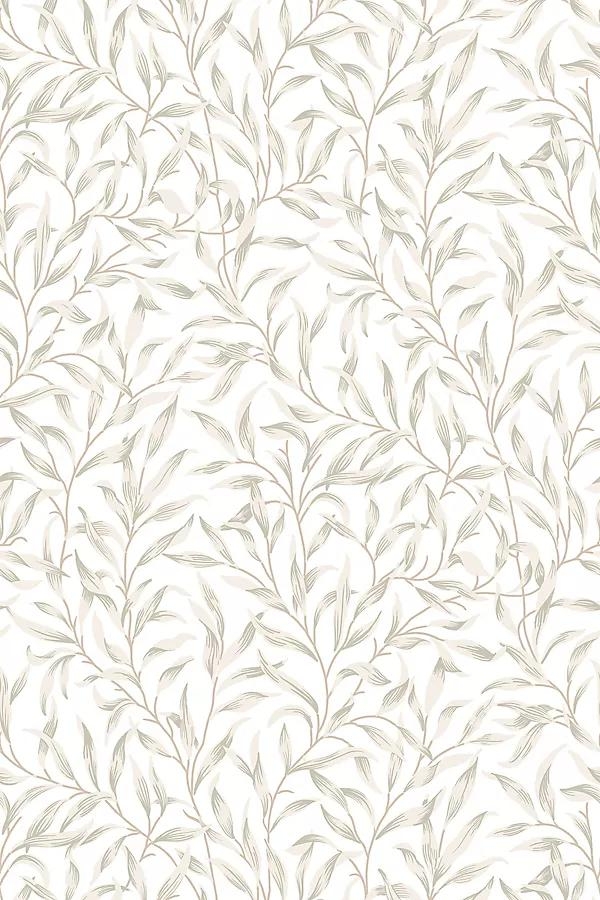 Willow Trail Botanical Peel-and-Stick Wallpaper - Image 0