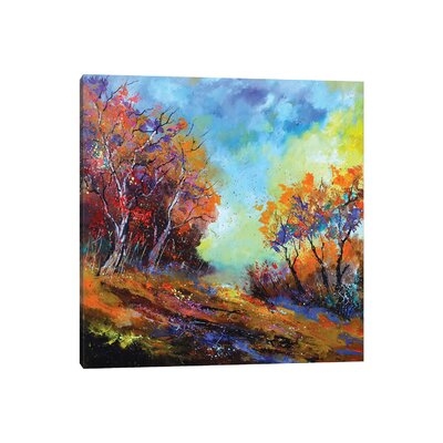 Happy Autumnal Afternoon by Pol Ledent - Wrapped Canvas Painting - Image 0