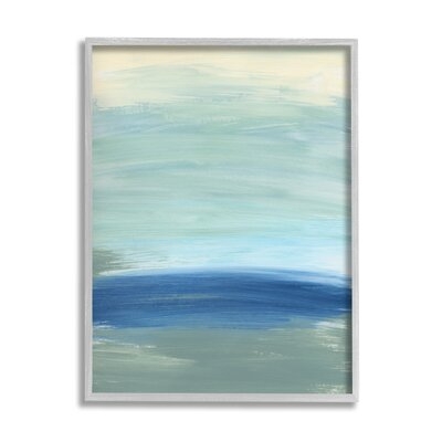 Abstract Nautical Wave Inspiration Fluid Blue Waves - Image 0