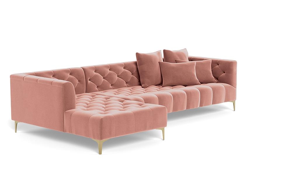 Ms. Chesterfield Sectional Sofa with Left Chaise by Apartment Therapy - Image 1