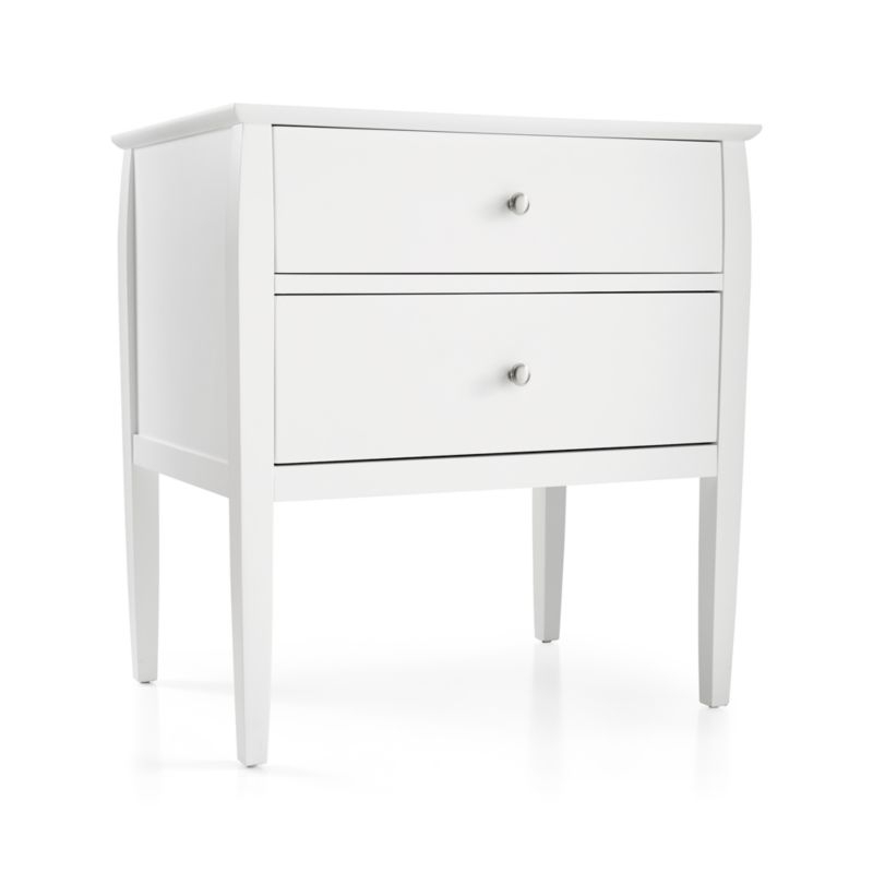 Mason 26" White Nightstand - Image 2