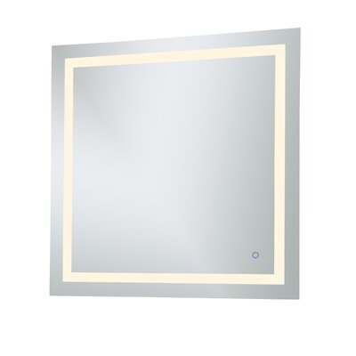 Langport Hardwired LED Lighted Bathroom Mirror - Image 0