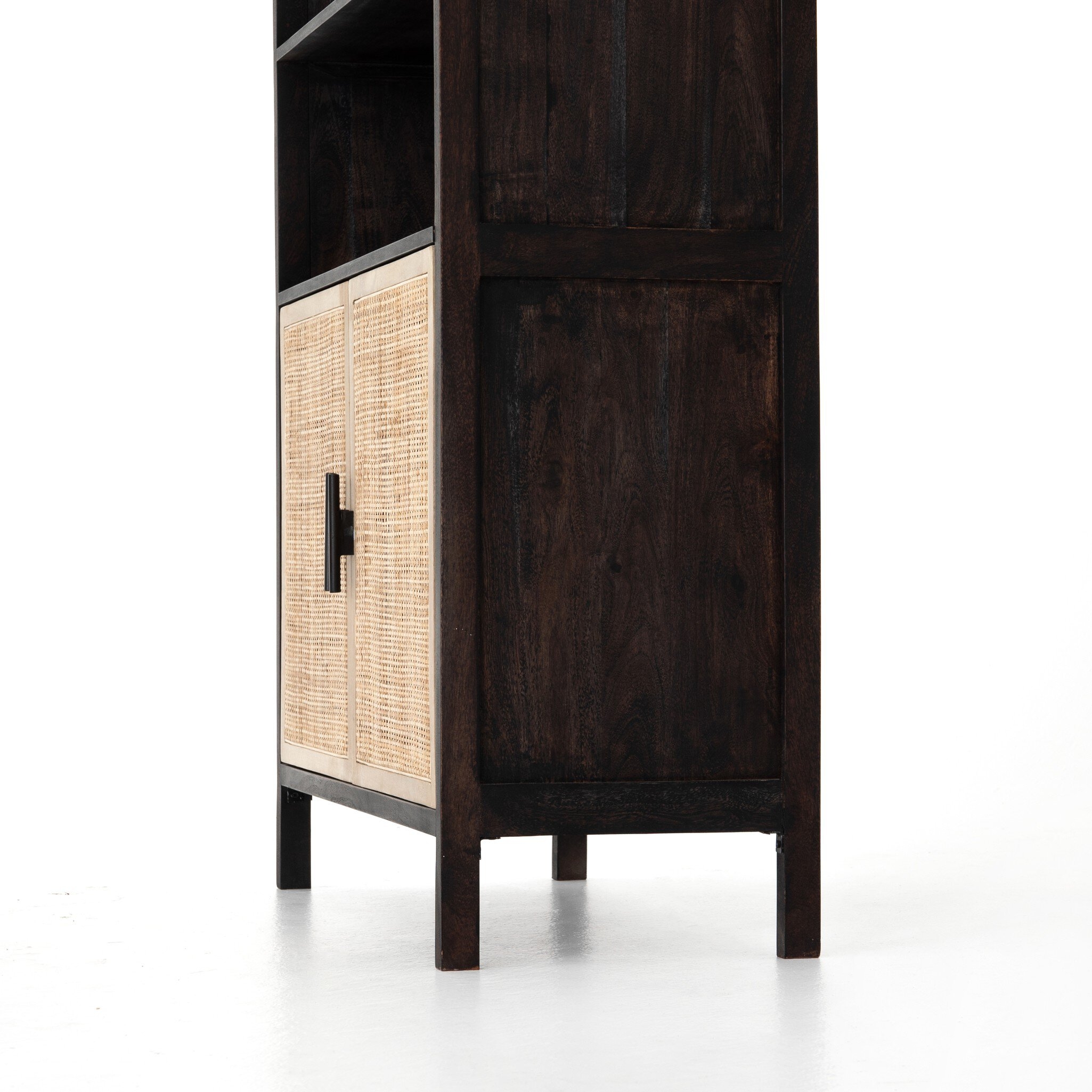 Caprice Bookshelf - Washed Black - Image 7