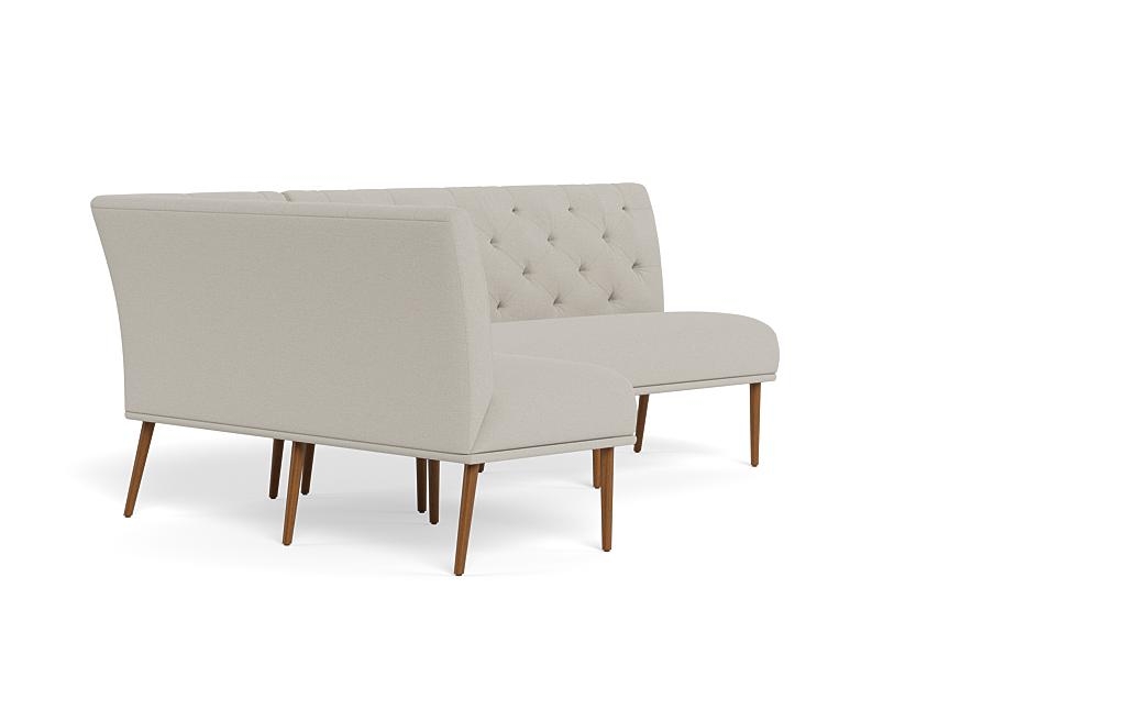 Dorian Upholstered Left Banquette with Tufting Option - Image 1