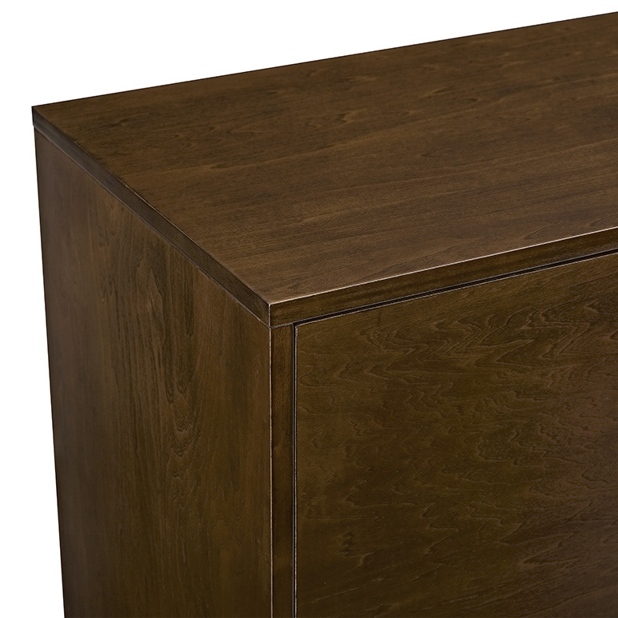 60" Mid Century Modern Wood TV Stand - Walnut - Image 5