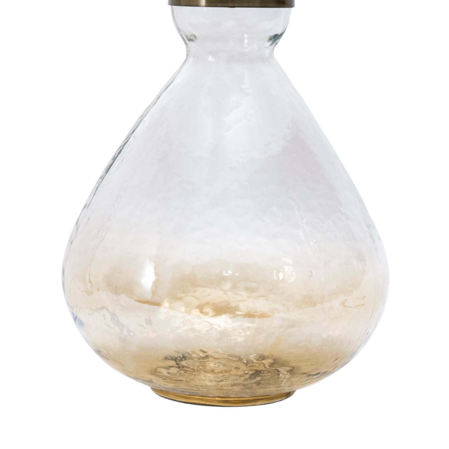 Brea 26" Glass & Metal Table Lamp - Image 3