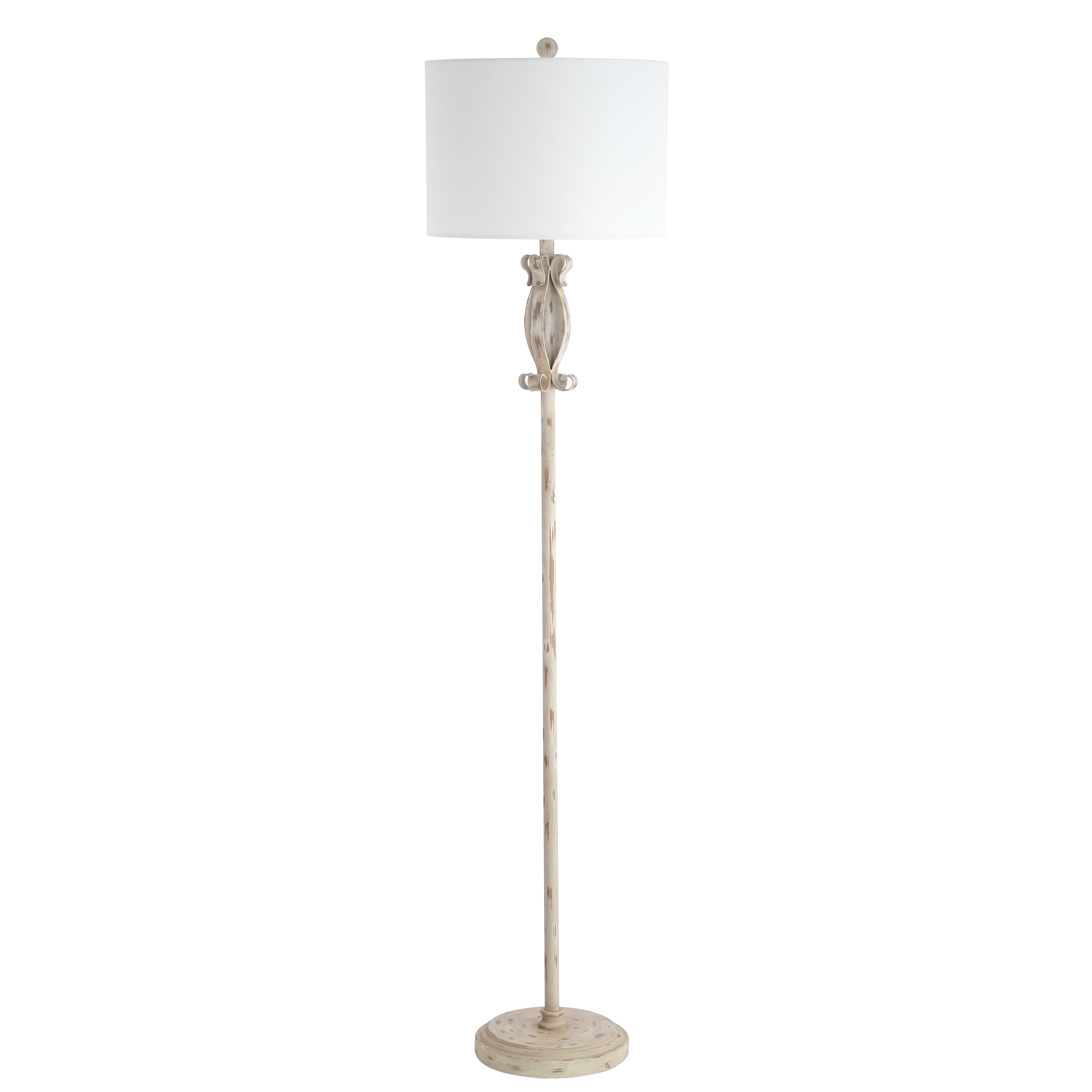 Philippa Floor Lamp - White Washed - Arlo Home - Image 0