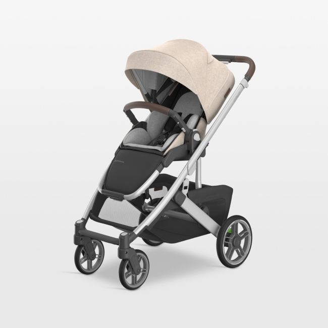 UPPAbaby ® Cruz V3 Declan Oat Melange Reclining Baby Stroller - Image 0