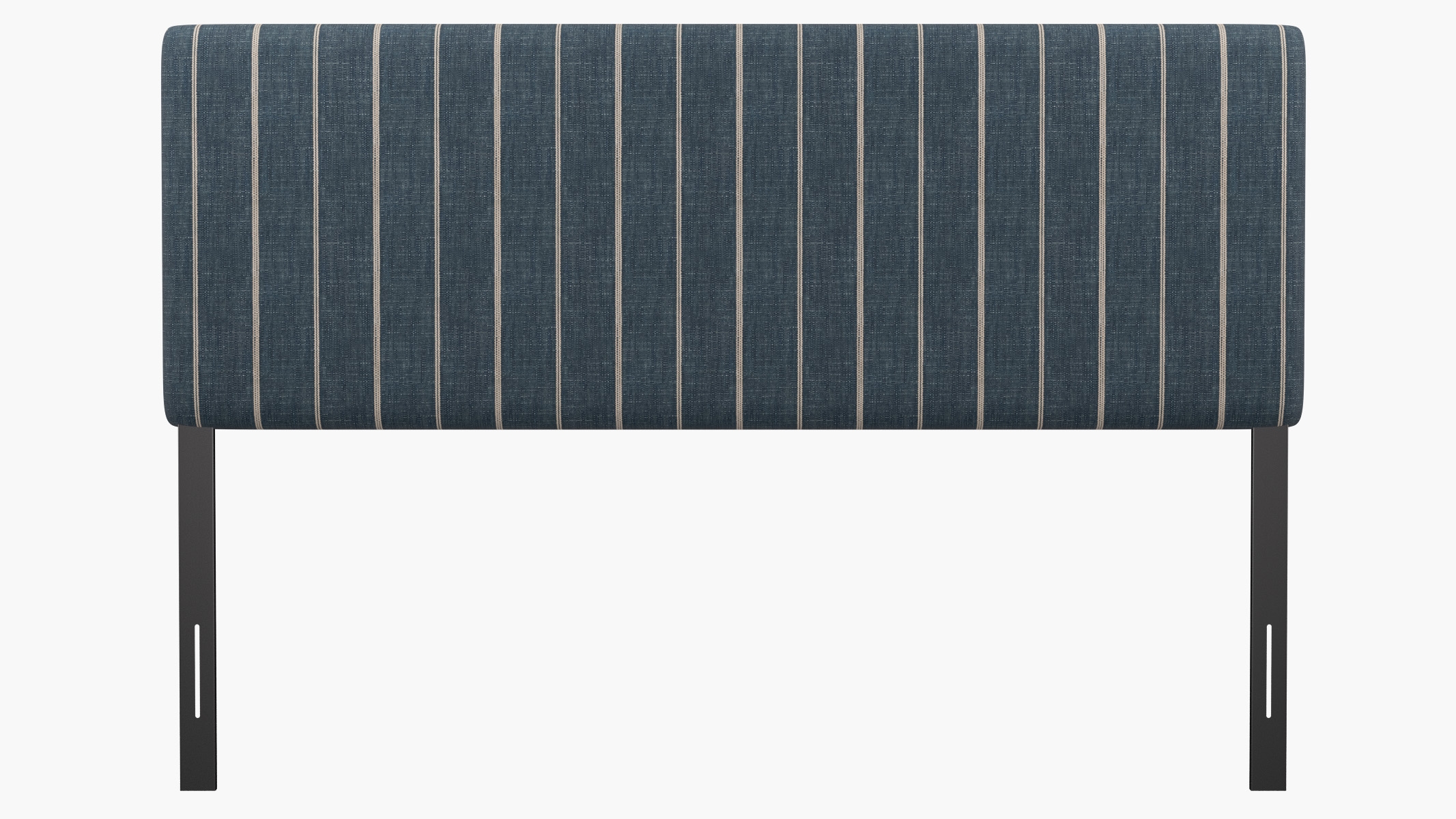 Square Back Headboard, Indigo Fritz, King - Image 1