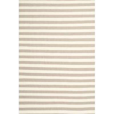 Contemporary Brown/White Area Rug - Image 0