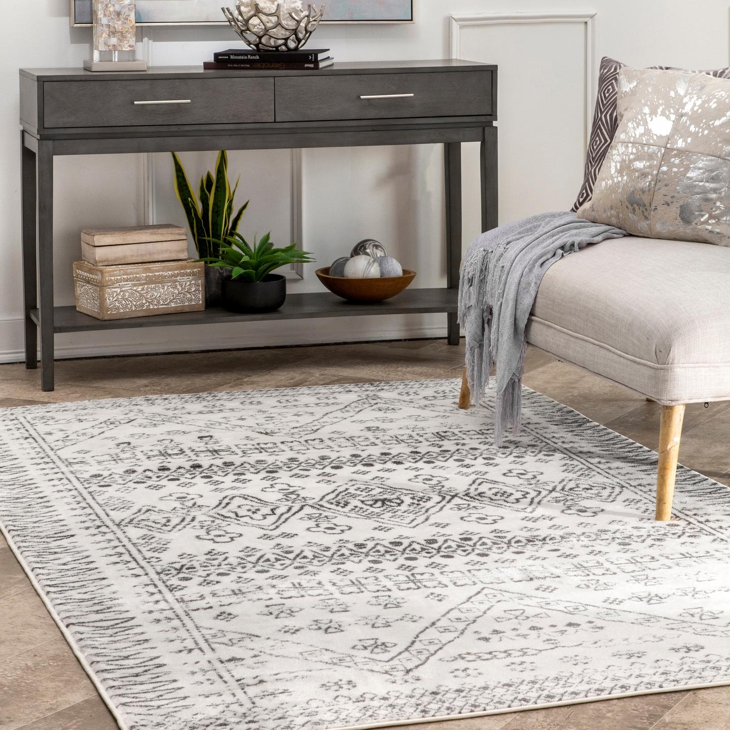 Transitional Moroccan Frances Area Rug - Image 0