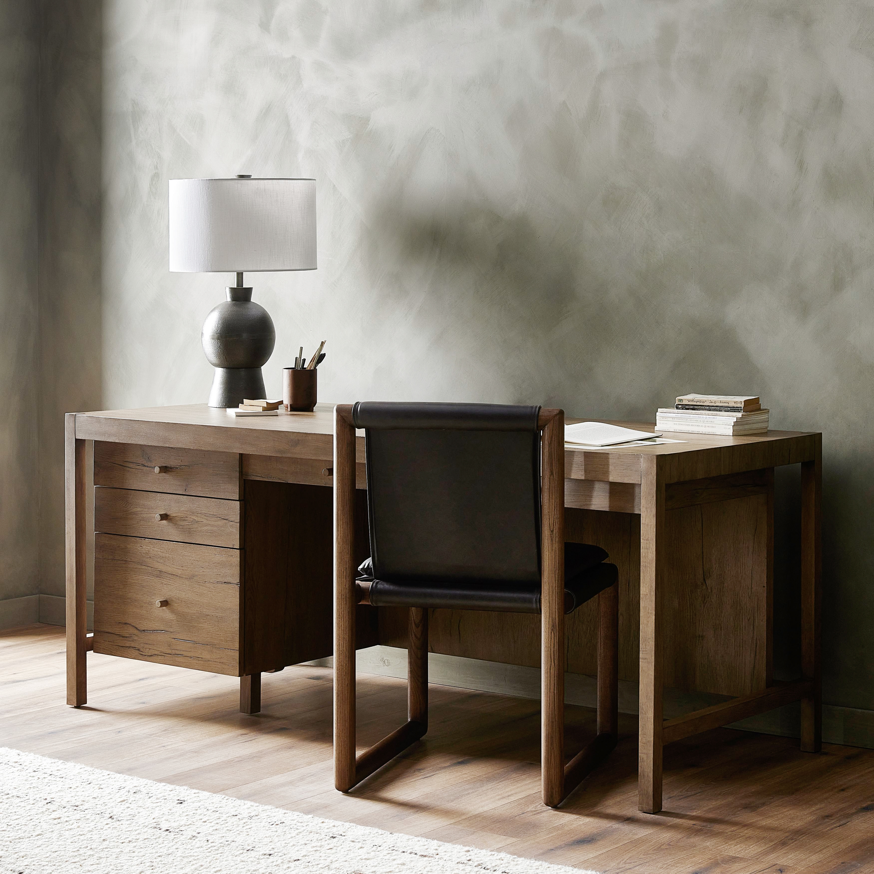 Suspension Desk-Grey Oak - Image 14