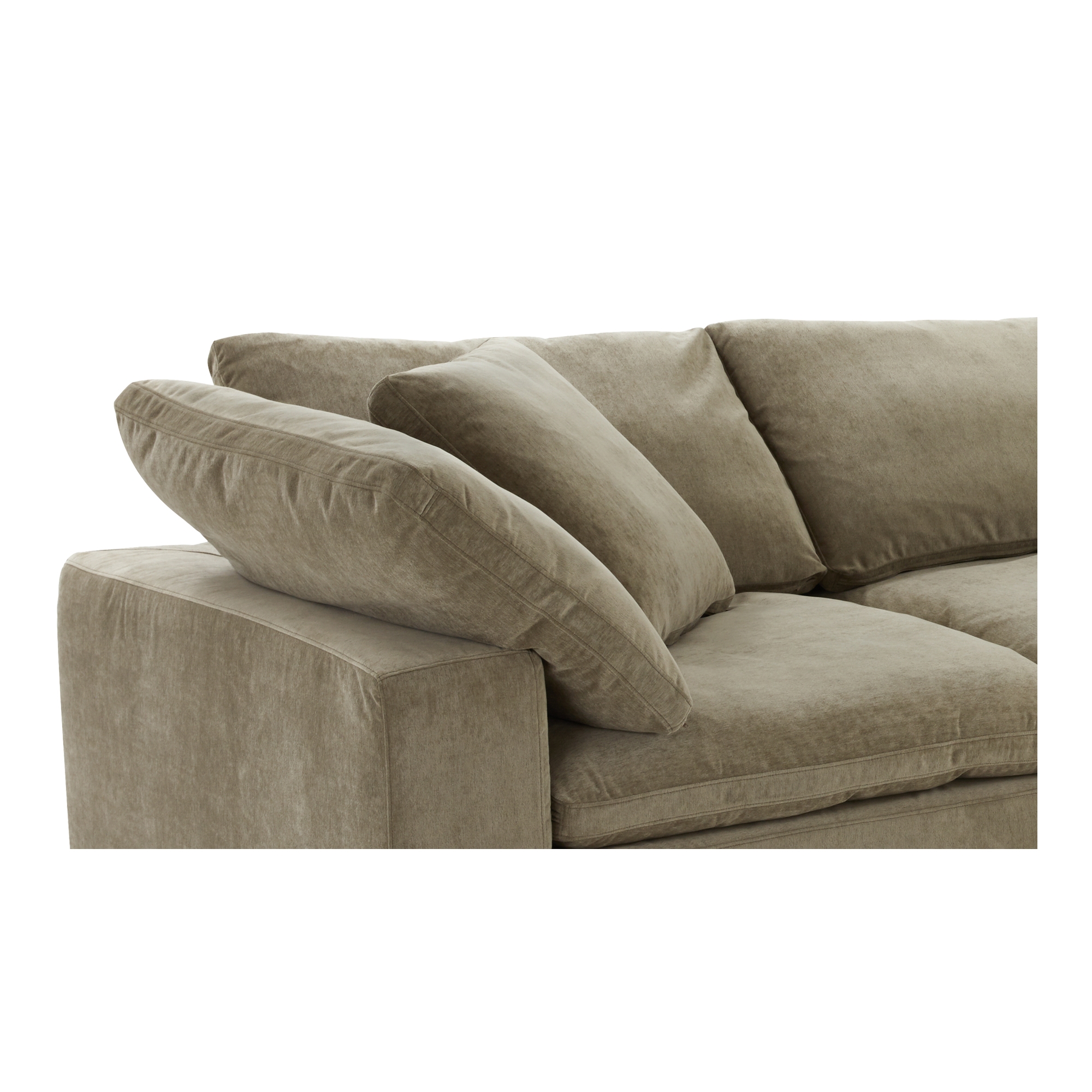 Clay Lounge Modular Sectional Desert Sage - Image 4