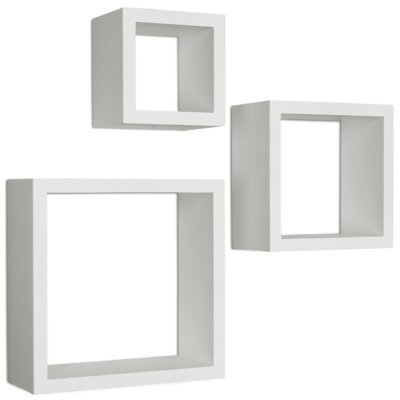 3 Piece Square Floating Shelf - Image 0