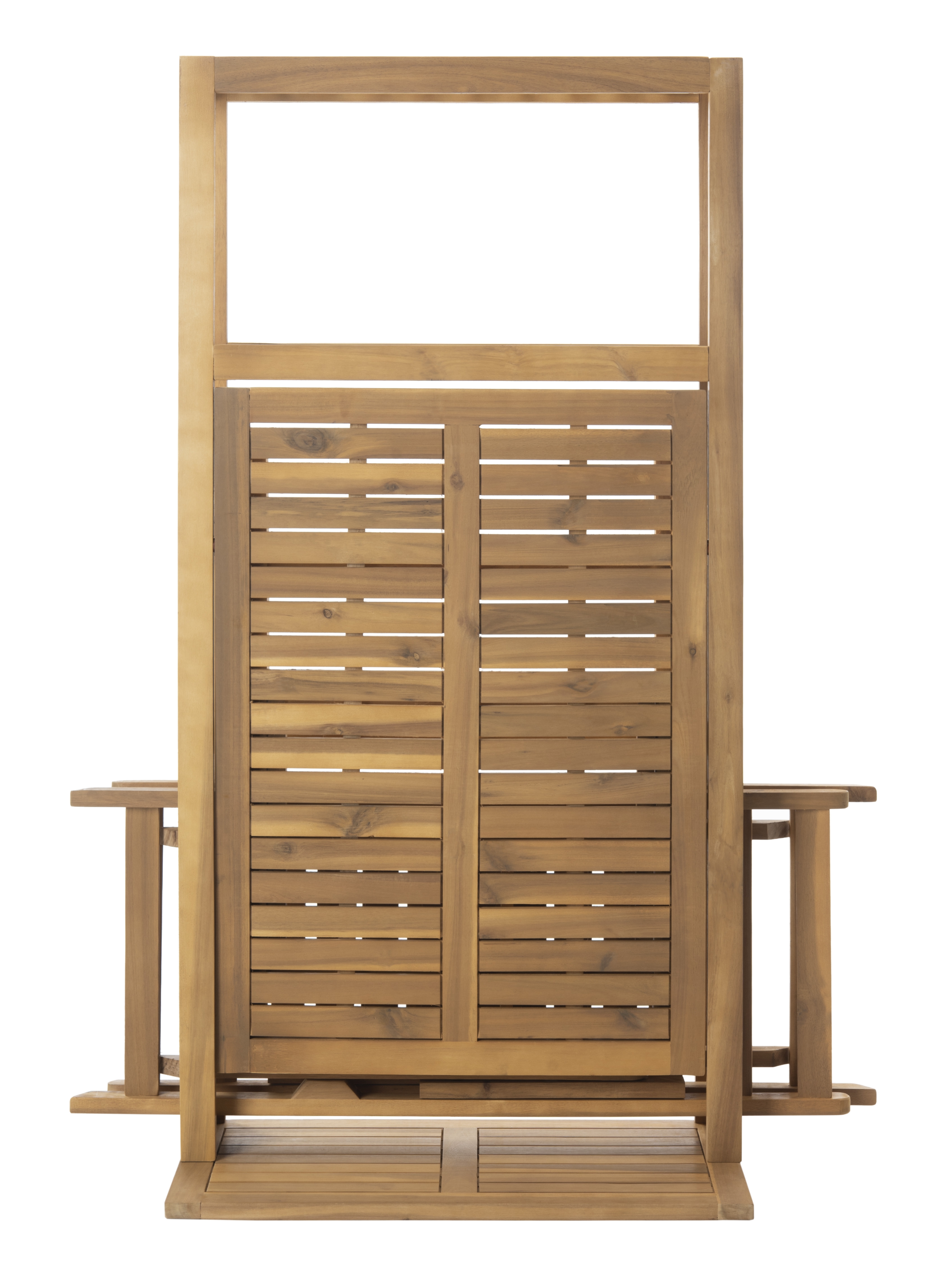 Griffen Balcony Dining Cabinet Set - Natural - Safavieh - Image 3