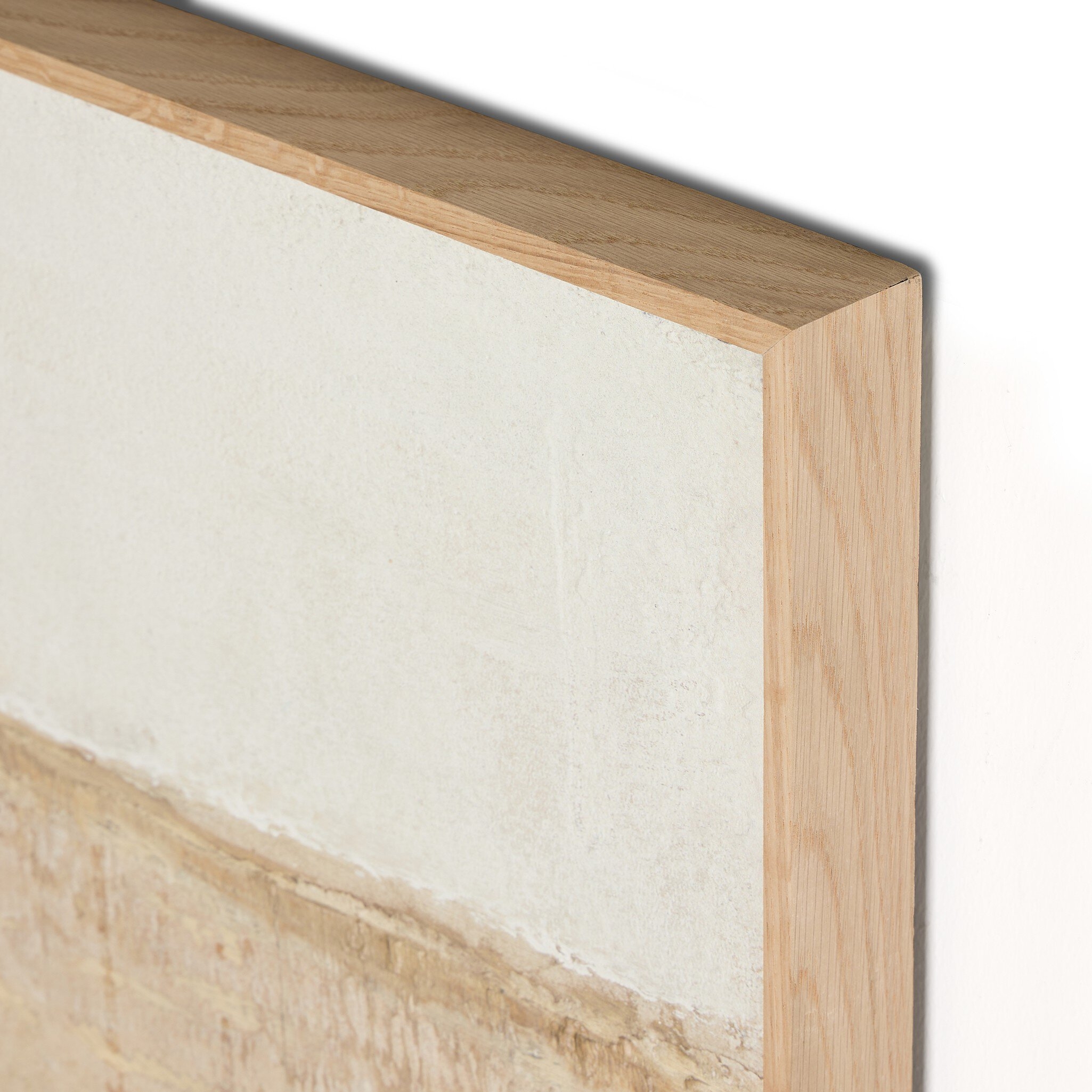 Coastal Desert by Paul Meyer - Vertical Grain White Oak Floater - Image 2