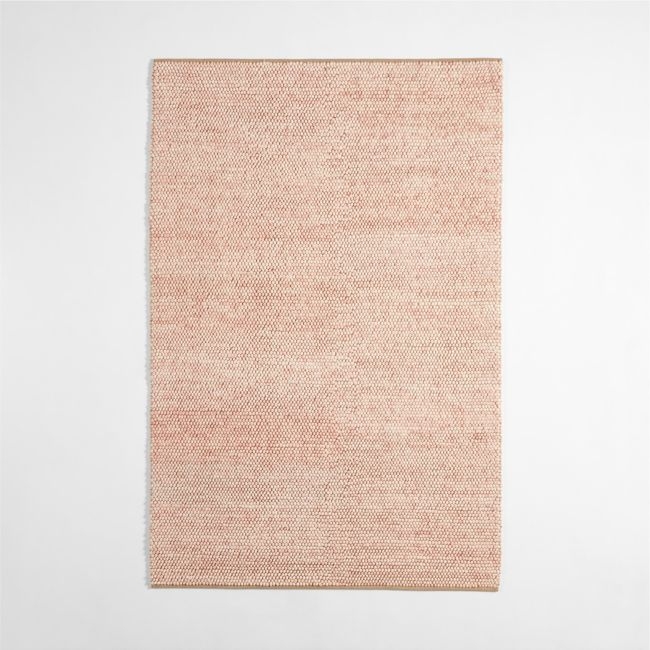 Orlian Wool Elegant Pink Kids Area Rug 6'x9' - Image 0