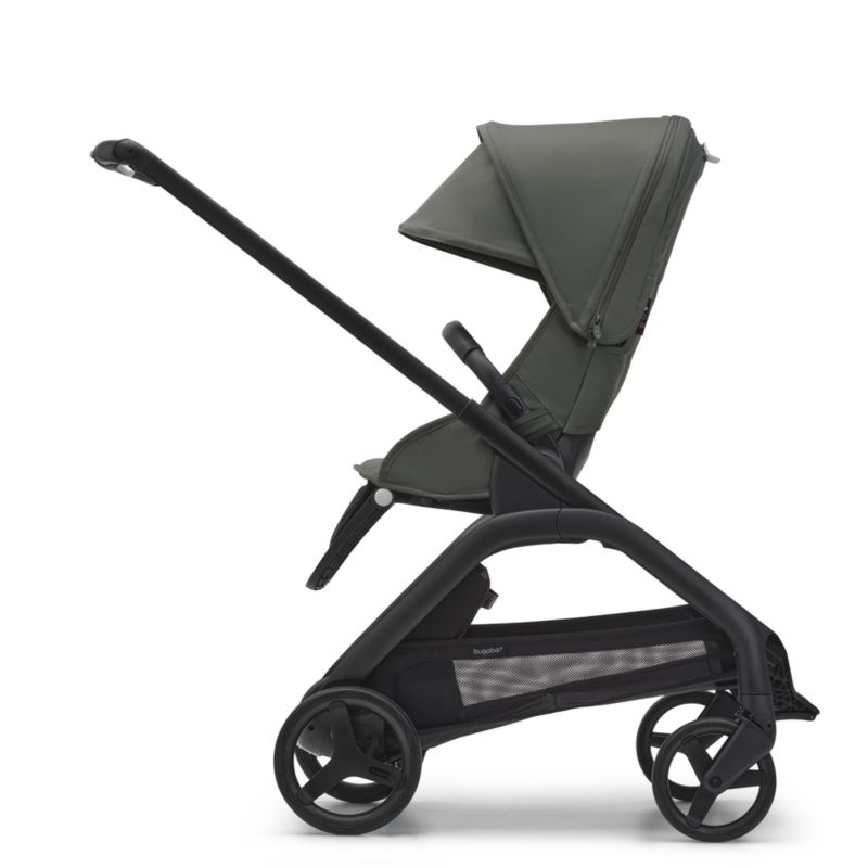 Bugaboo Dragonfly Seat Complete Forest Green with Black Frame Baby Stroller - Image 2