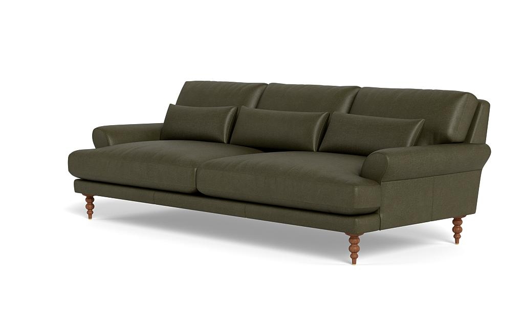 Maxwell Leather Sofa by Apartment Therapy - Image 2