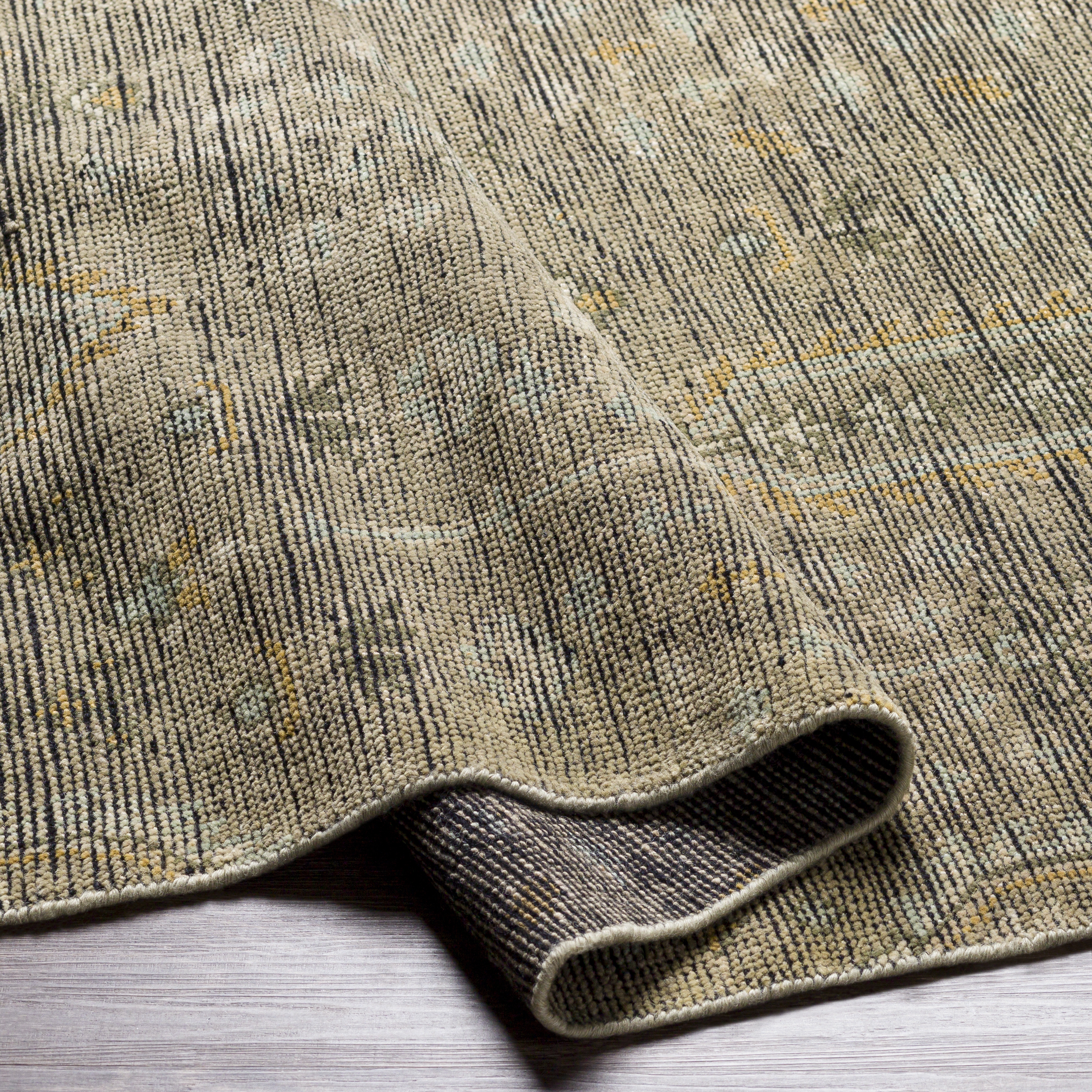 Reign Beige Indoor 12' x 15' Handmade Rug - Image 5