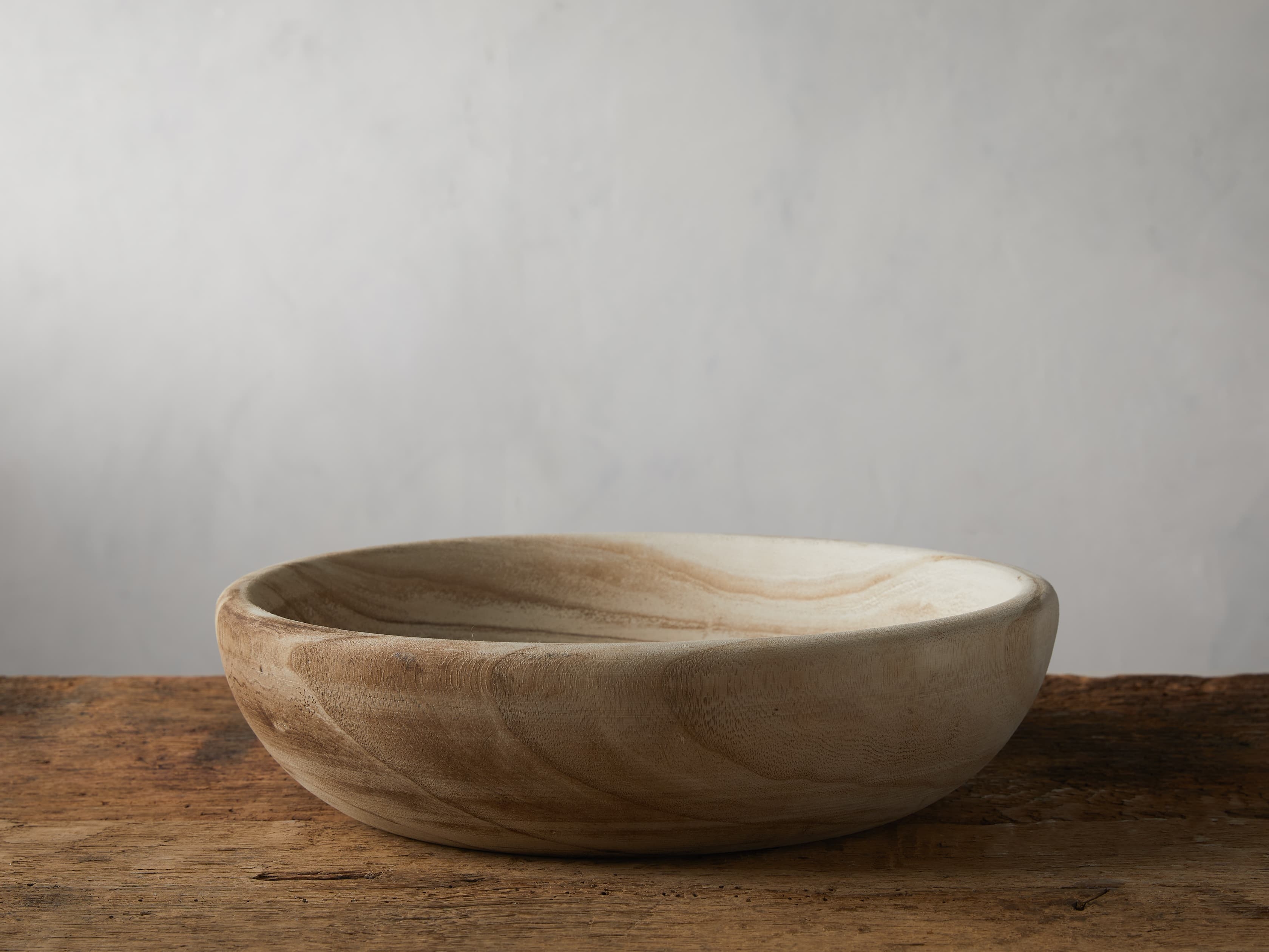Dakota Bowl in Natural Wood Small - Image 0